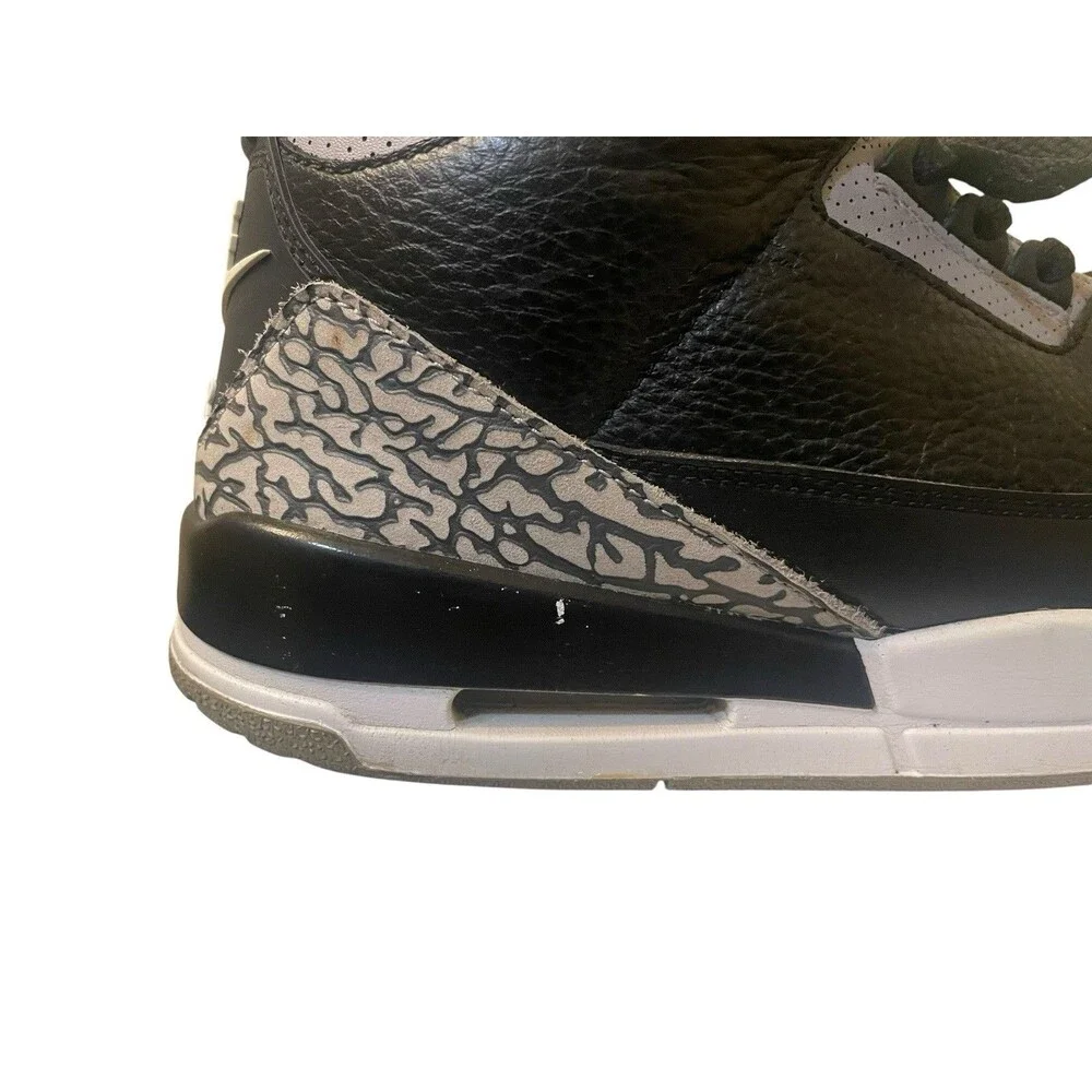 Nike Air Jordan 3 Retro OG Mid Black Cement Men’s Sneakers Size 10.5 Chicago